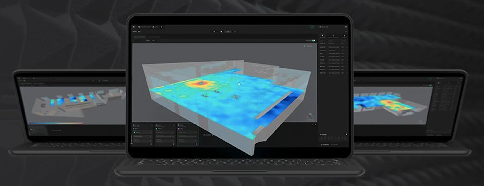Software de simulación acústica en 3D de Treble. TRACK-NOISE.